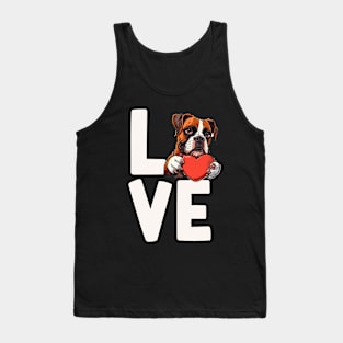 Boxer Love Tank Top